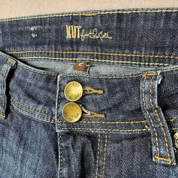 Kut from the Kloth Jeans Womens 2 Stretch Diana Skinny Jeans KP398MA1 Dark Wash - Picture 3 of 15